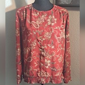 💖Alfred Dunner Paisley Blouse || Size 10💖